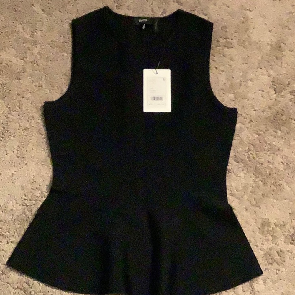 NWT THEORY Classic Peplum - Small
